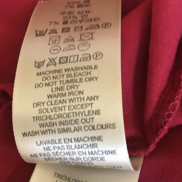 Burberry Brit Scoop Neck Tee With Check Cuffs - Picture 12 of 16